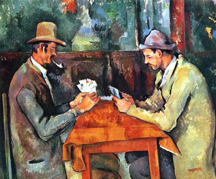 Paul Cezanne The Cardplayers Germany oil painting art